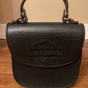 Harley Davidson Leather Handbag
